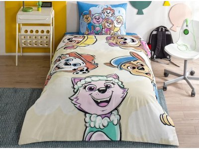 Постельное белье TAC - Disney Paw Patrol Cloud (Turkey), подростковый комплект Постельное белье TAC - Disney Paw Patrol Cloud (Turkey), подростковый комплект
